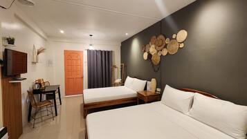 Desk, iron/ironing board