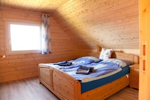 3 bedrooms, travel crib - Vacation home Werner am Bodden - Log cabin on the Bodden (Saal)