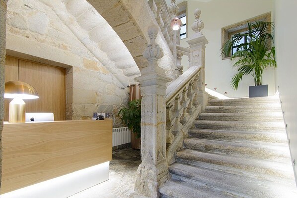 Reception - Hotel Pazo de Mendoza (Baiona)