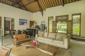 Villa, 4 Bedrooms, Private Pool | Living area | Flat-screen TV - Villa Umah Wa Ke (Tabanan)