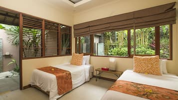 Villa, 4 Bedrooms, Private Pool | 4 bedrooms, desk, blackout curtains, iron/ironing board