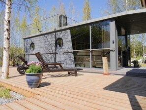 Houseboat, Sauna | Teres/patio