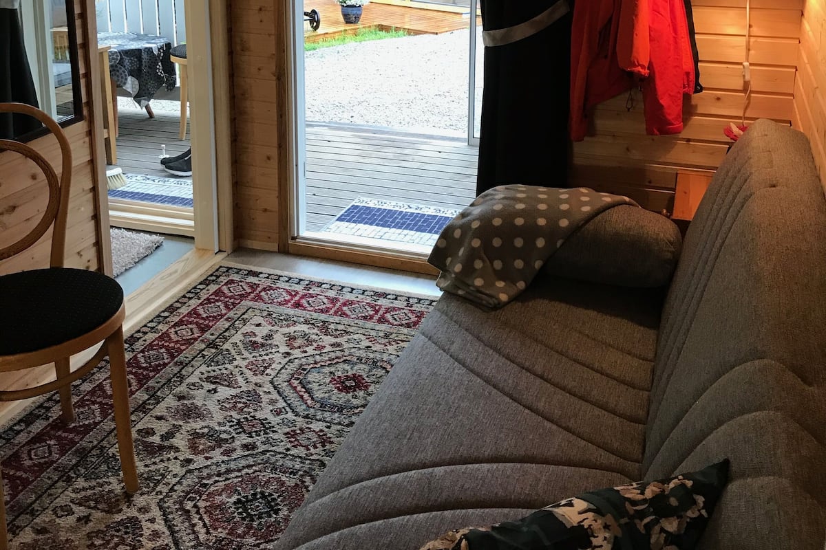 Perhemökki | Silitysrauta/-lauta, ilmainen Wi-Fi