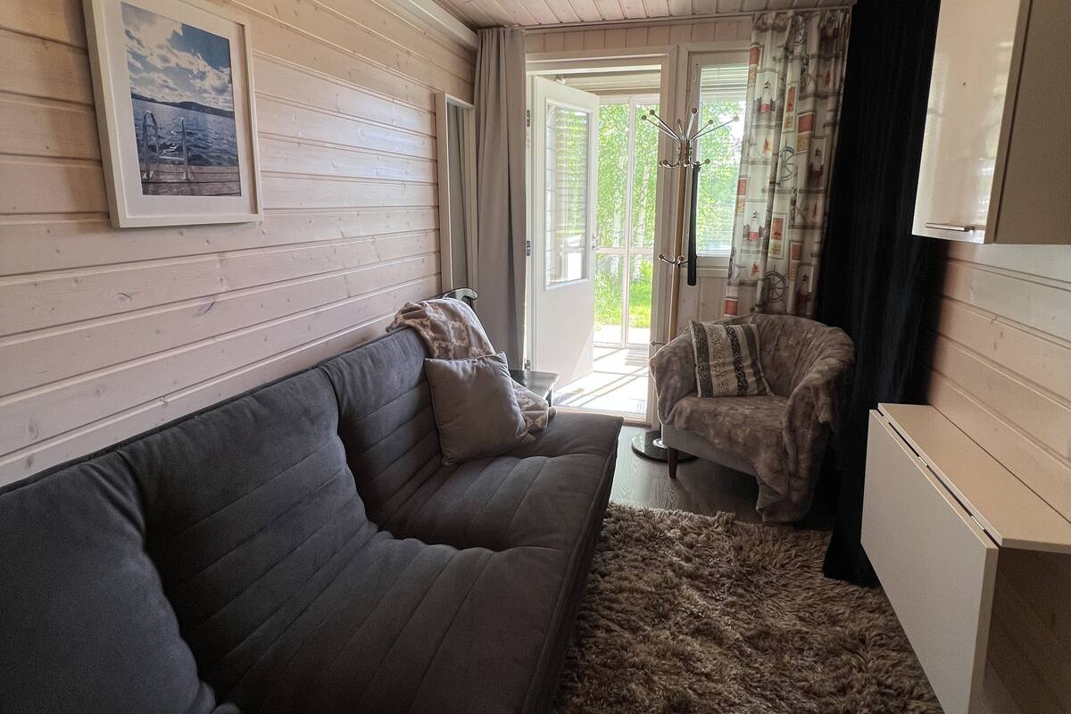 Huoneisto, 1 makuuhuone, sauna | Silitysrauta/-lauta, ilmainen Wi-Fi