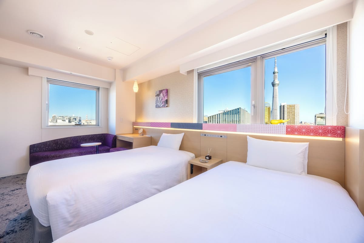 Twin Room, Non Smoking (High Floor)