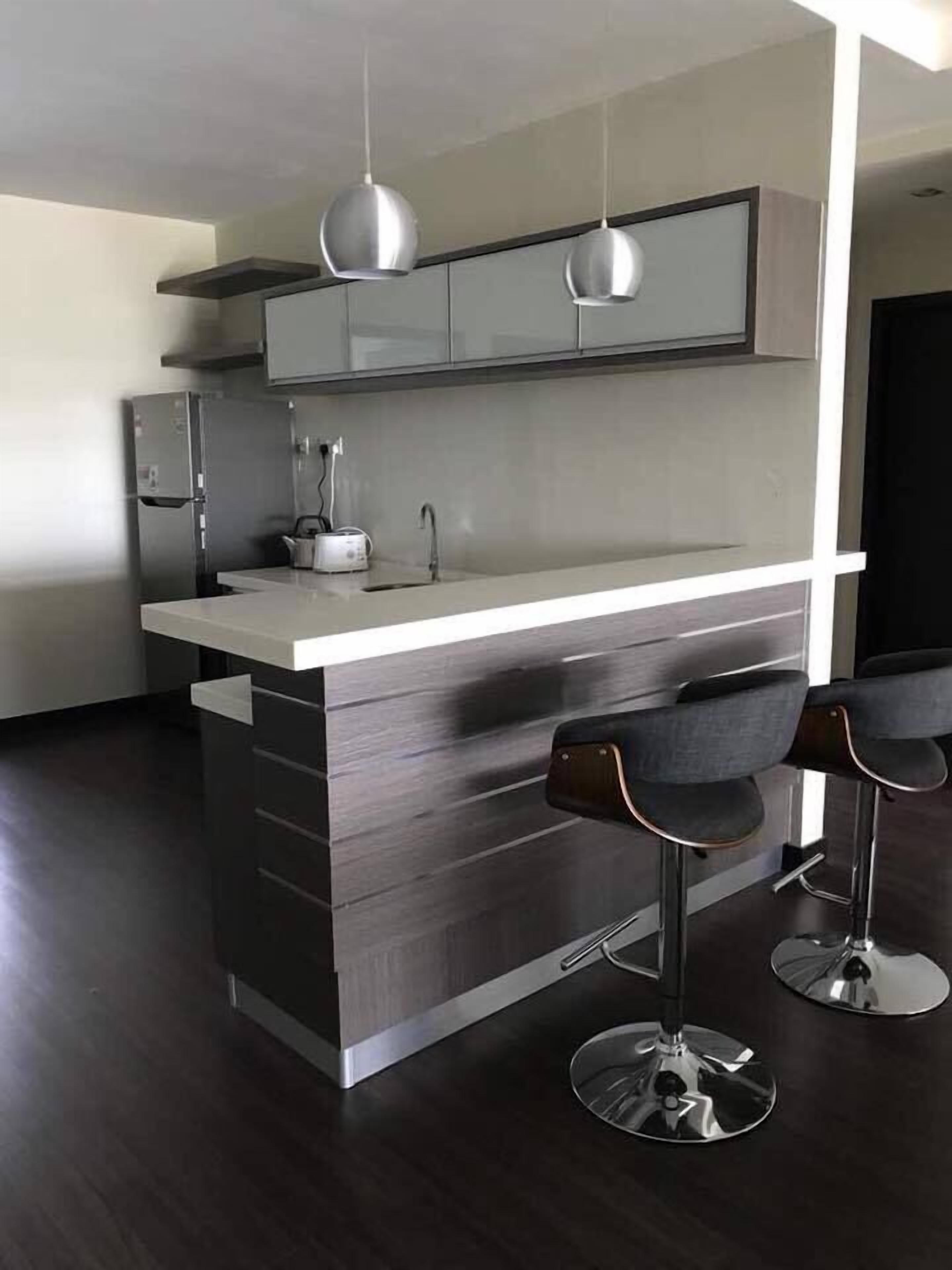 3 bedroom luxury residence  | private kitchenette | full-sized fridge, microwave, stovetop, coffee/tea maker