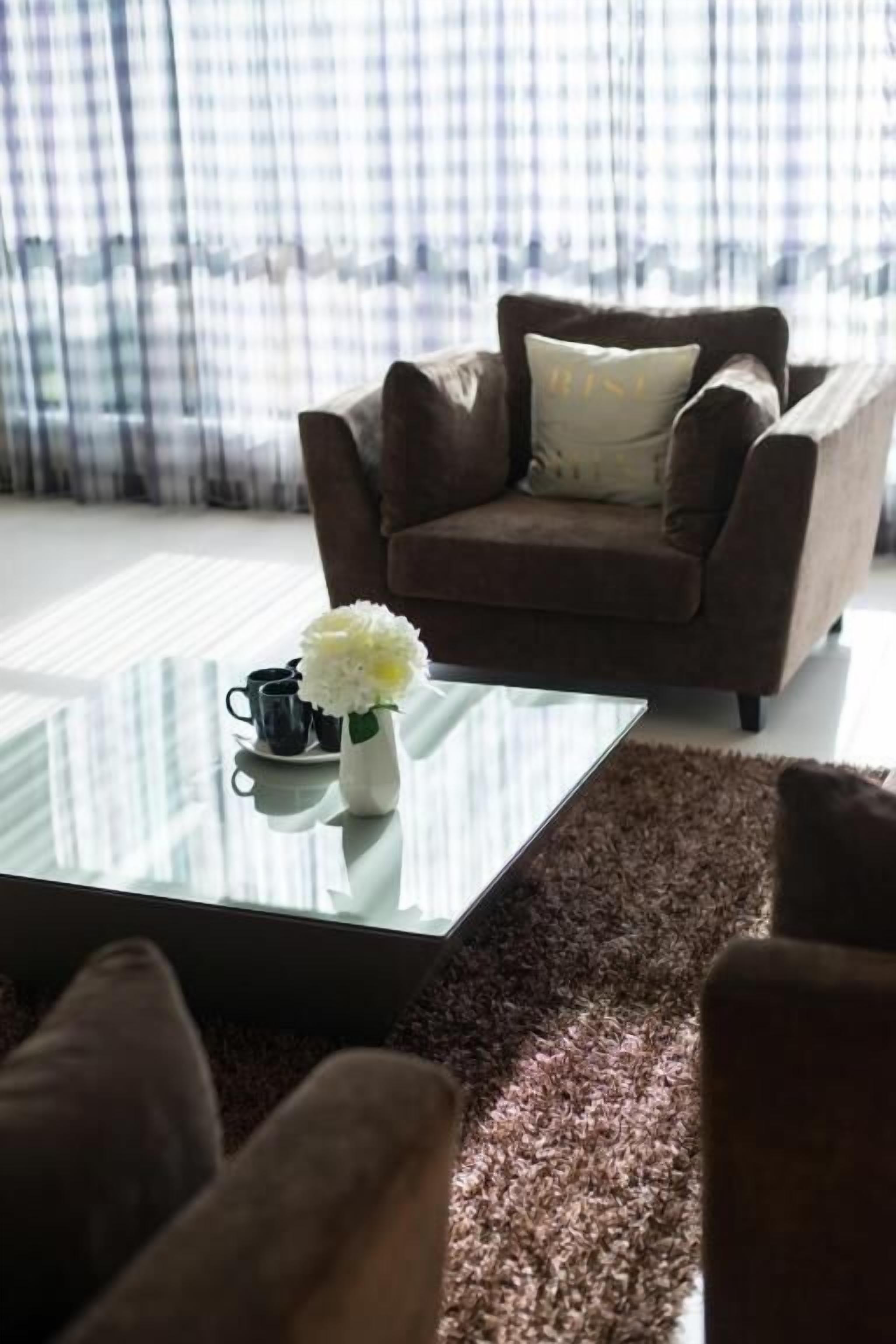 3 bedroom luxury residence  | living room | lcd tv