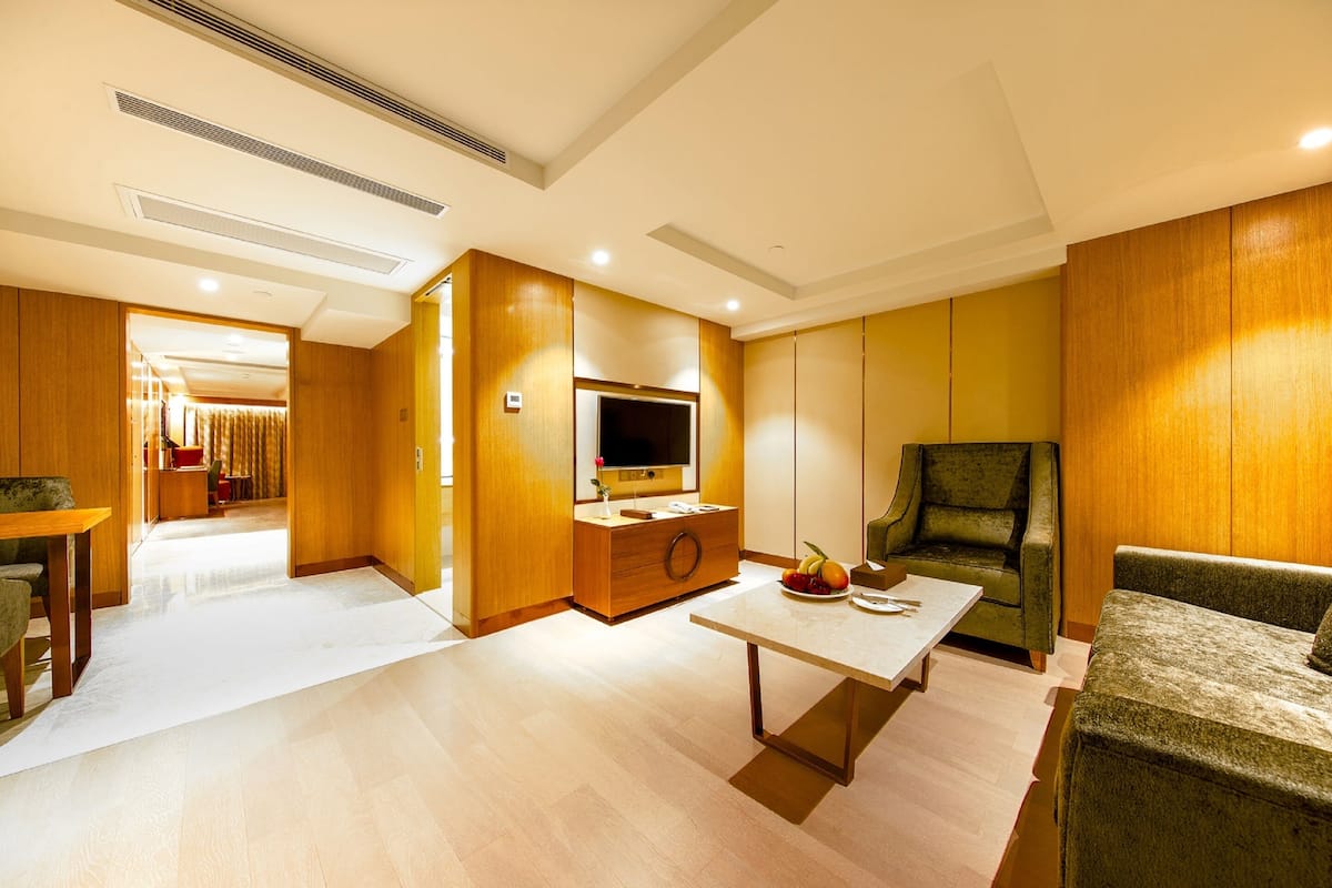 Minibar, cassaforte in camera, una scrivania, insonorizzazione