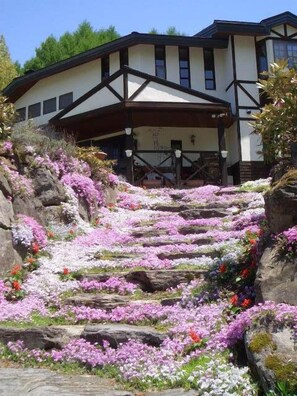 Façade de l’hébergement