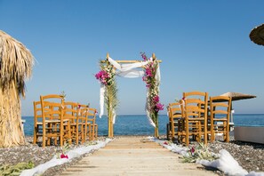Aussenbereich für Hochzeiten