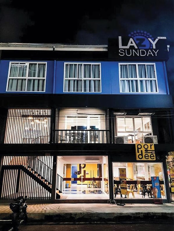 Façade de l’hébergement