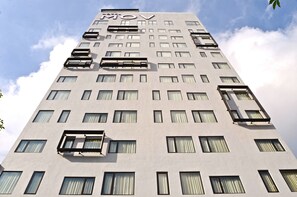 Fassade der Unterkunft