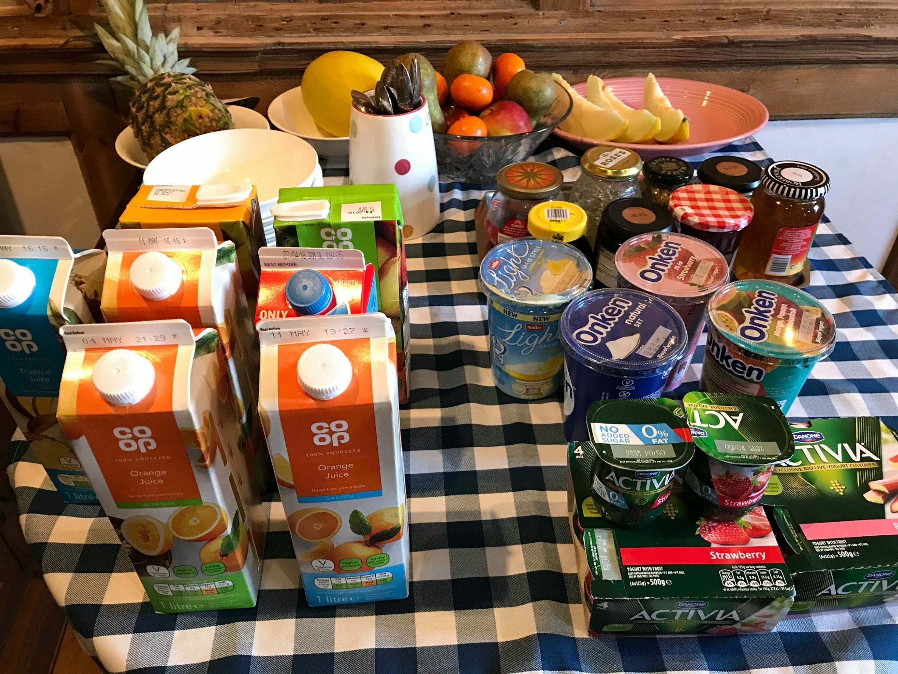 فطور مطهو حسب الطلب مجانًا يوميًا