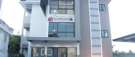 Façade de l’hébergement