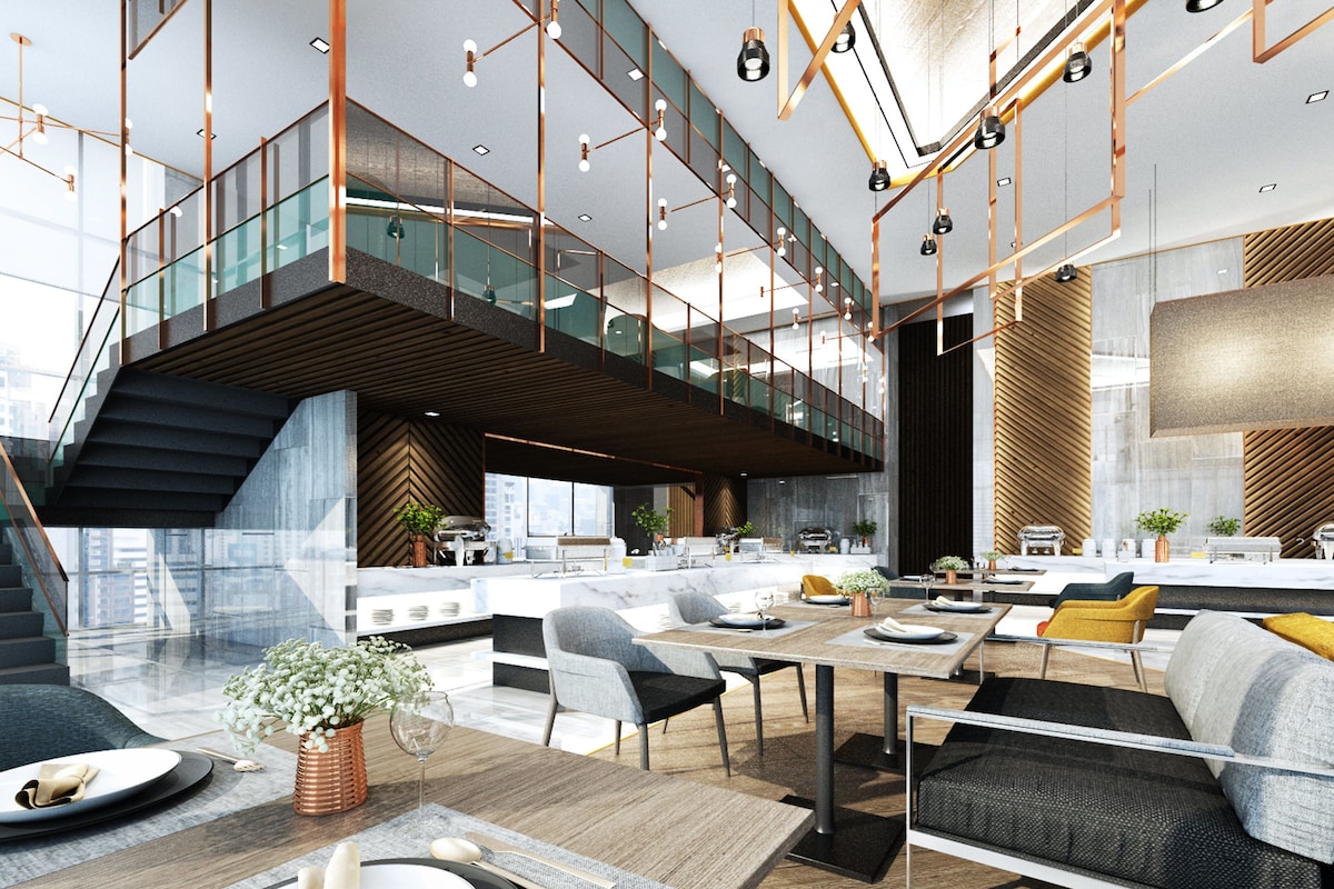 The Quarter Ari by UHG interior