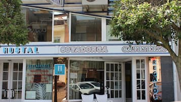 Voorkant van accommodatie