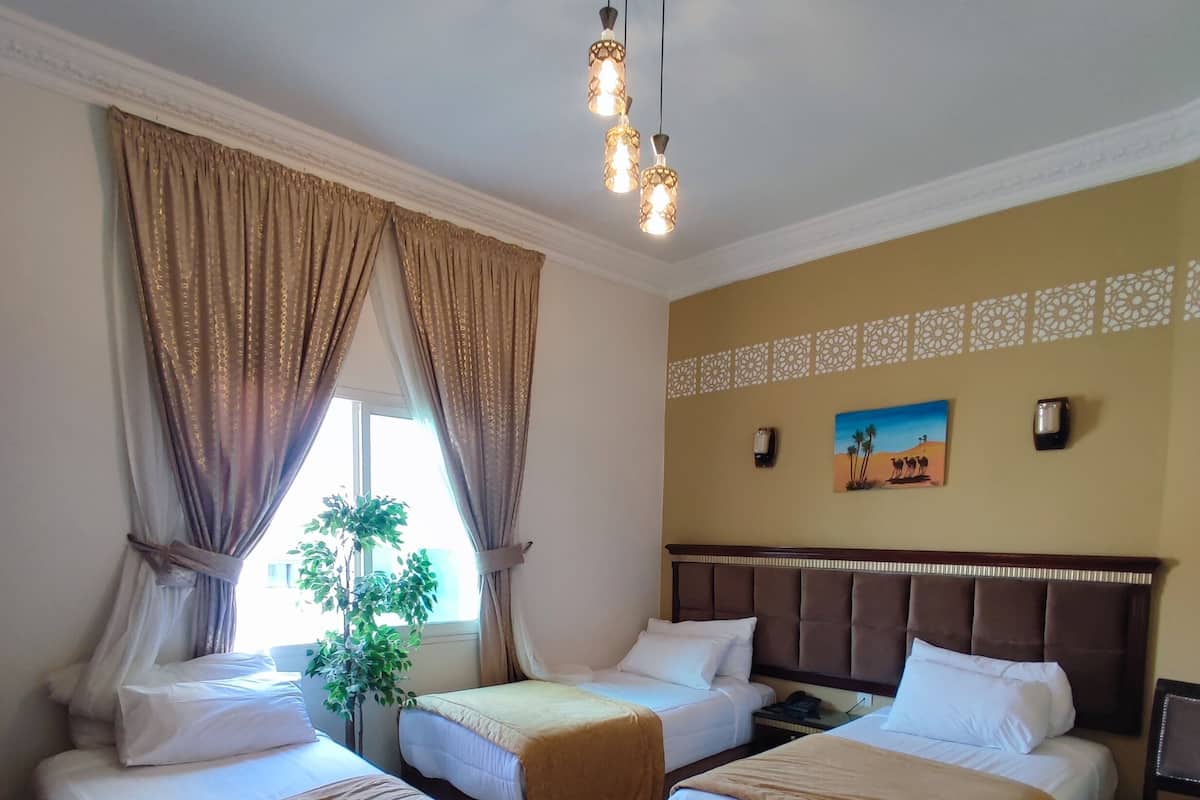 Escritorio, cortinas blackout, wifi gratis y ropa de cama 