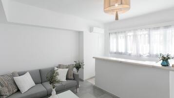 Coin salon dans le hall