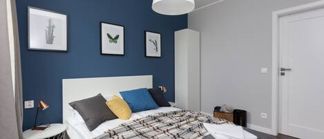 Leilighet | 1 soverom, strykejern/-brett, wi-fi (inkludert) og sengetøy