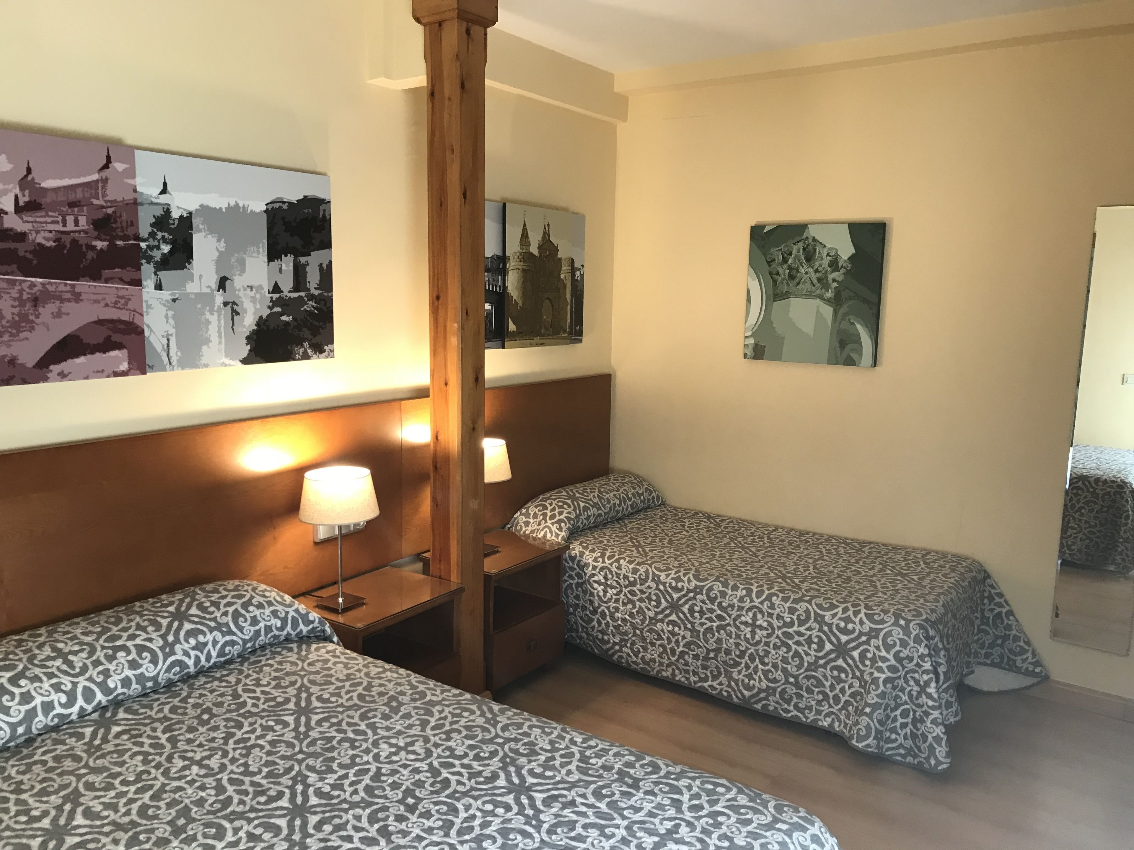 family room | desk, blackout curtains, free wifi, bed sheets