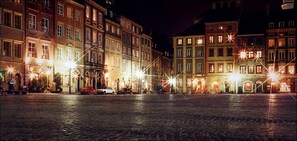 Front of property – evening/night