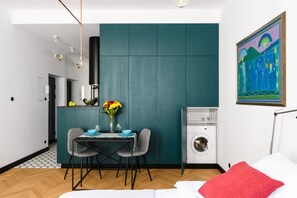 Apartament Rynek Starego Miasta 3 (at 19 Rynek Starego Miasta) | 起居區 | 平面電視