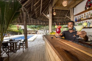 Poolside bar - Zanzibar Sunrise at Bandas (Matemwe)