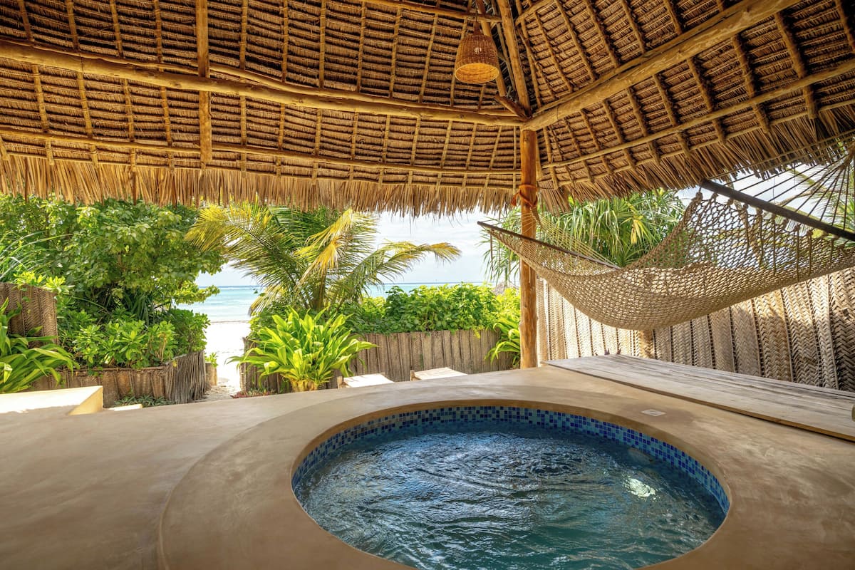 Premium Room, 1 King Bed, Beachfront (55 m2) | Terrace/patio