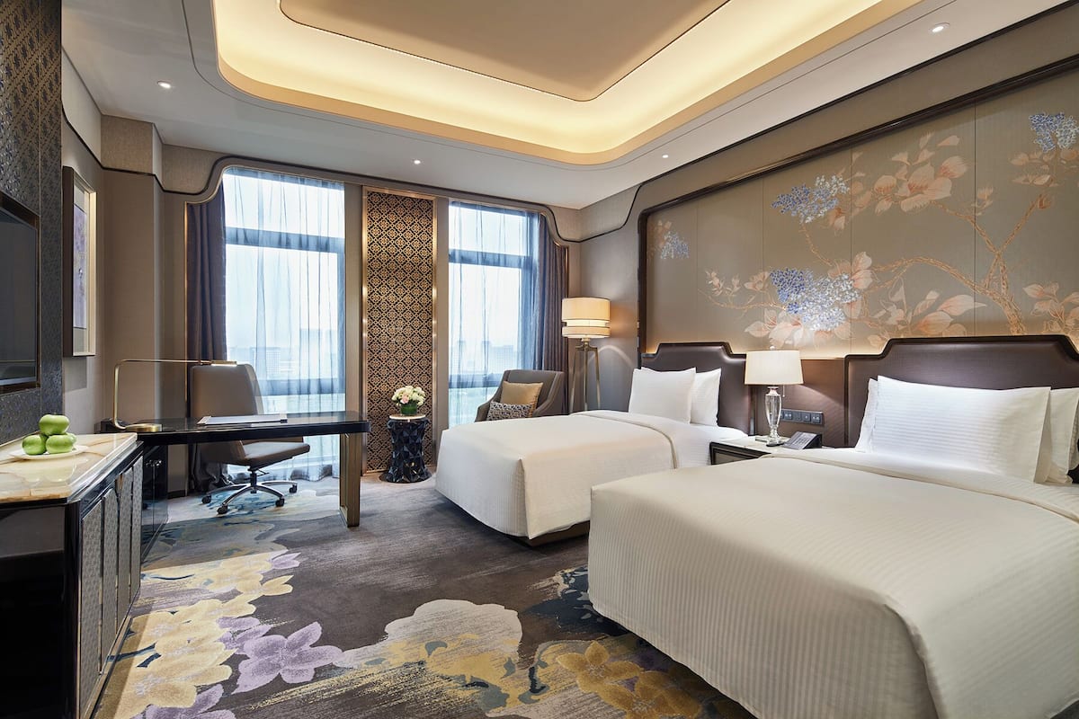 Ropa de cama de alta calidad y minibar