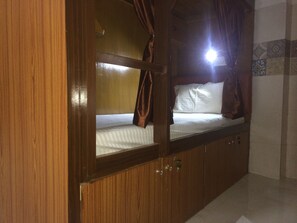 Basic Shared Dormitory, 1 Twin Bed, City View | In-room safe, desk, soundproofing, iron/ironing board