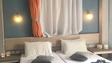 1 chambre, coffres-forts dans les chambres, bureau