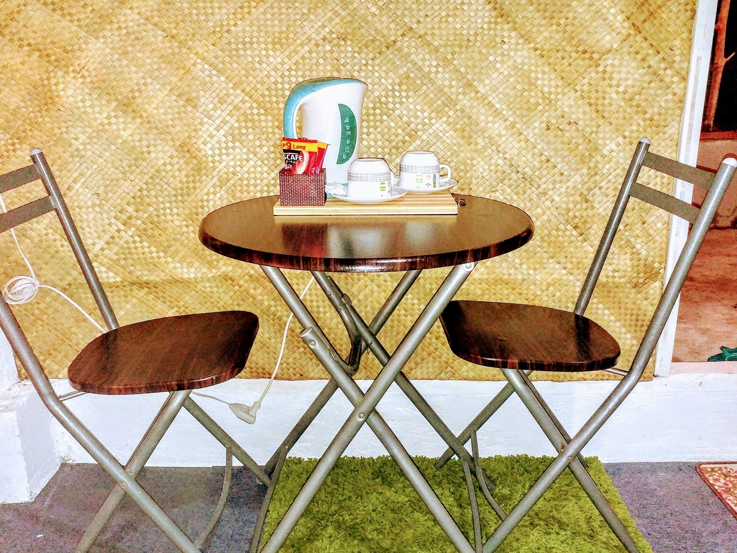 Restauration dans la chambre