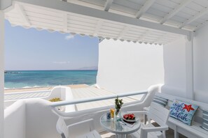 Studiolejlighed - havudsigt | Balkon