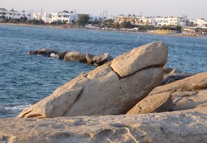 On the beach - Litsa Studios (Naxos)