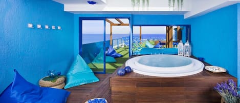 Baignoire à remous intérieure