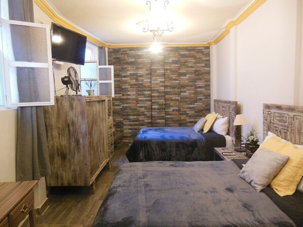 LA LLORONA 2 Camas Queen Size | 1 間臥室、高級寢具、熨斗/熨衣板、搖籃/嬰兒床