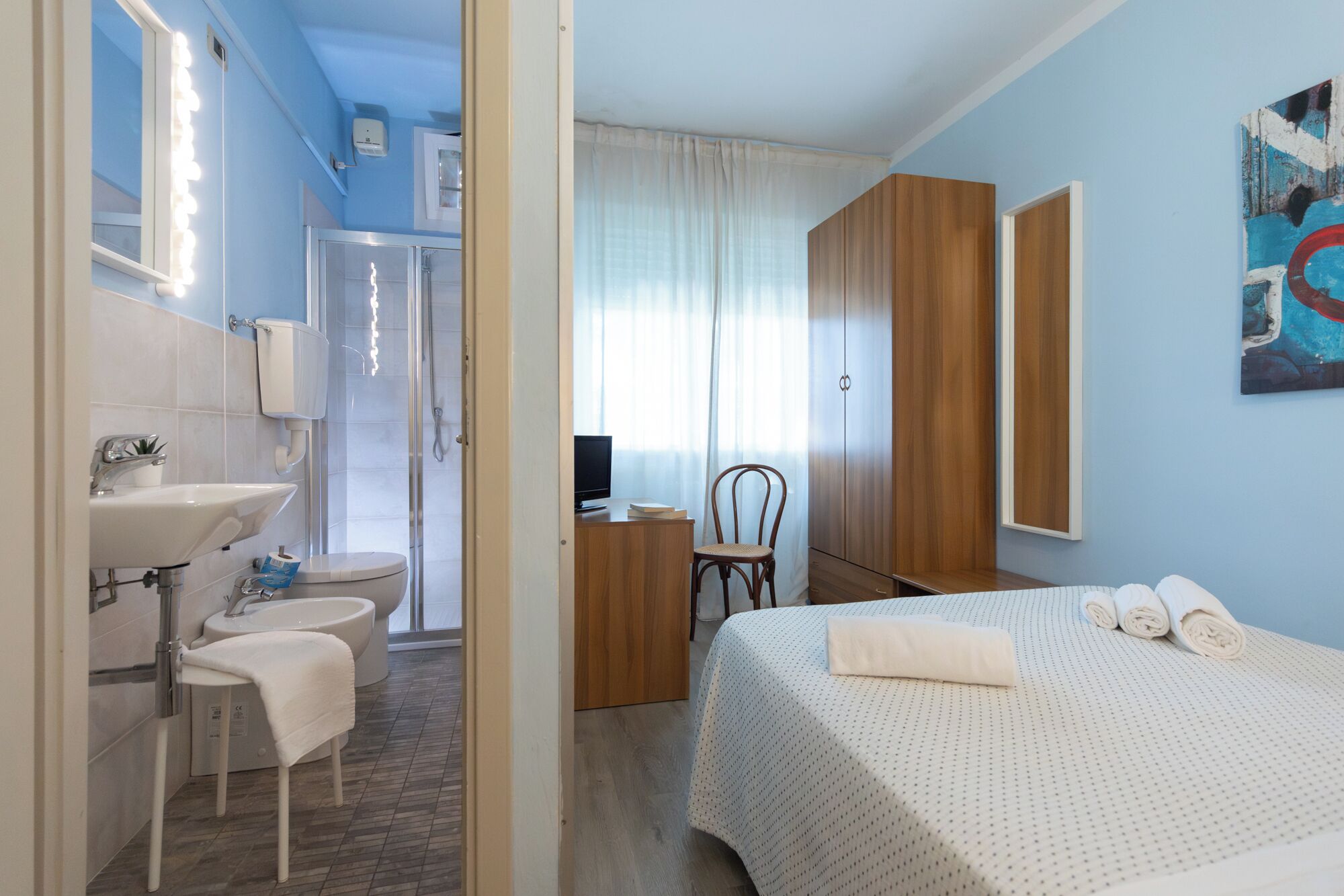 Economy-Zimmer, 1 grosses Einzelbett, Nichtraucher, Klimaanlage | Badezimmer