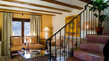 Flat-screen TV, DVD player