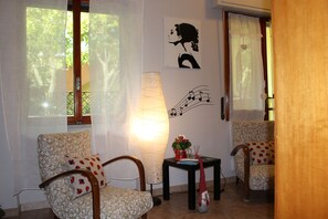 Sitteområde i lobbyen