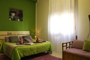 Double Room | Desk, free WiFi, bed sheets - Sa Babbaiola B&B (Cagliari)