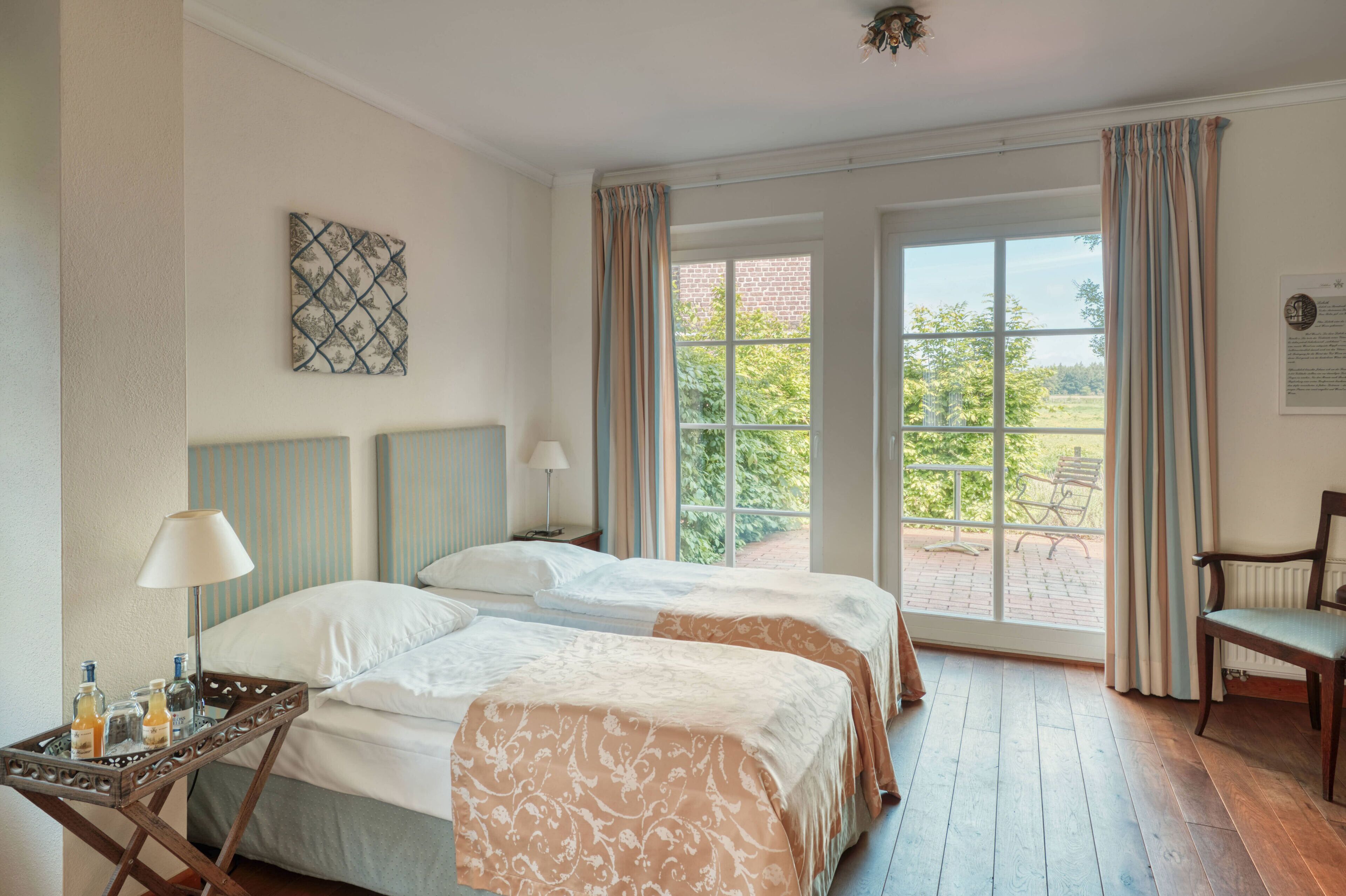 premium bedding, individually decorated, individually furnished