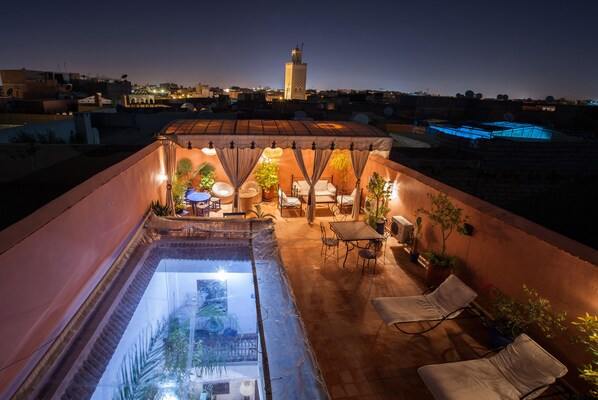 Terrace/patio - Riad Thycas (Marrakech)