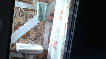 Superior Suite, 1 King Bed, Refrigerator | Bathroom sink