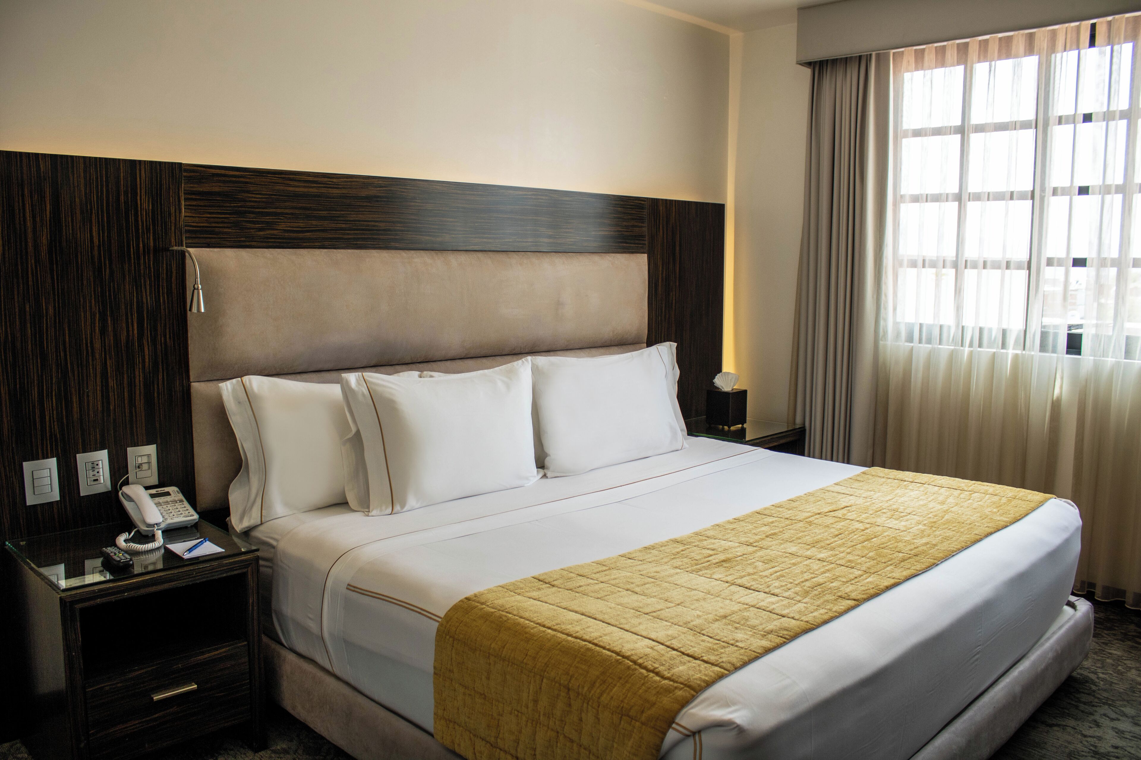 Habitación individual, 1 cama King size | Escritorio, insonorización, tabla de planchar con plancha y wifi gratis 