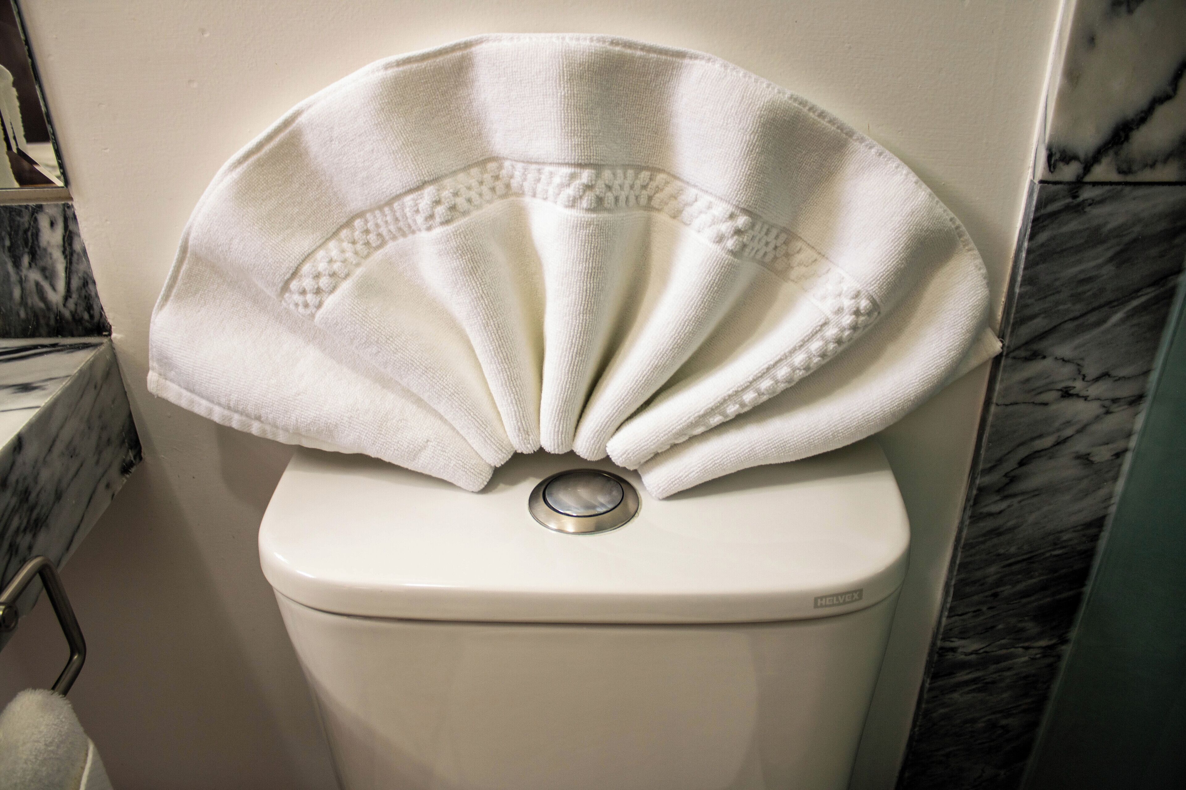 single room | bathroom | shower, hair dryer, towels