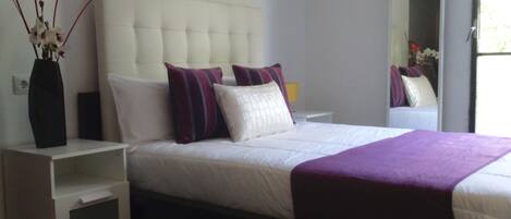 In-room safe, blackout drapes, iron/ironing board, bed sheets