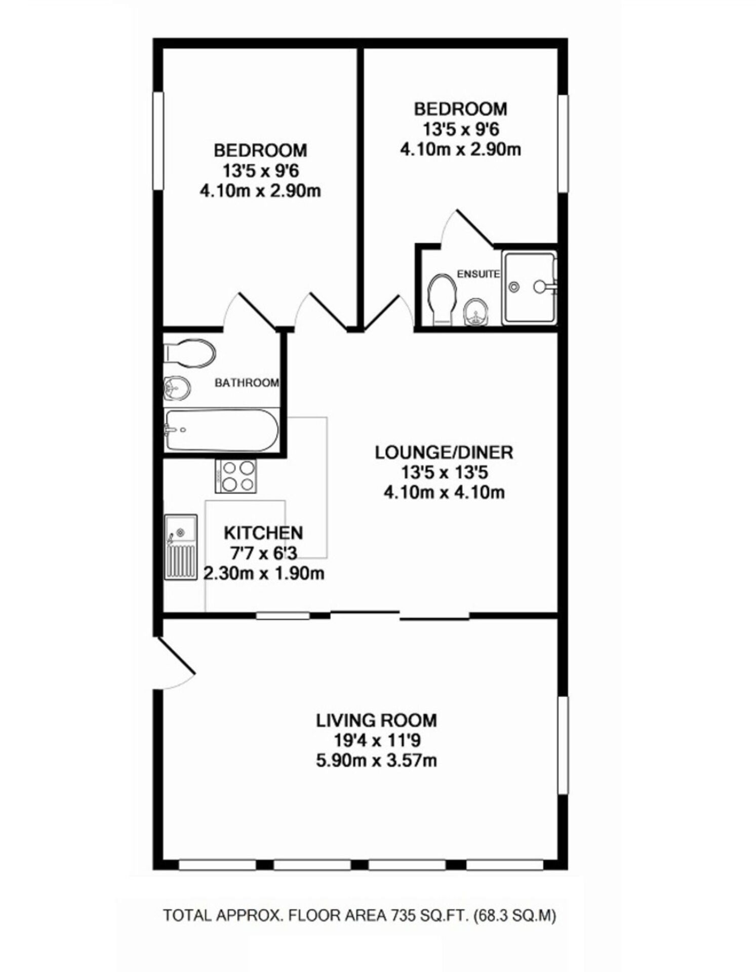 Chalet | Floor plan