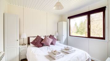 Chalet | 2 slaapkamers, een strijkplank/strijkijzer, wifi, beddengoed