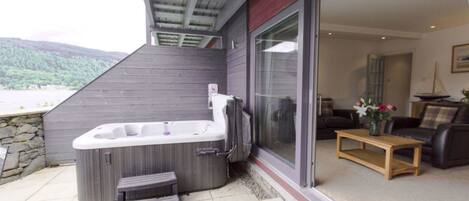 Apartamento, 1 cama de matrimonio | Terraza o patio