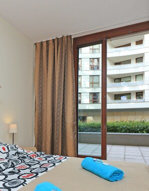 Apartment, 1 Bedroom, Terrace | 1 bedroom, iron/ironing board, cots/infant beds, free WiFi - Chłodna PS Apartments (Warsaw)